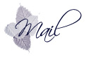 Plum Fancy mail button